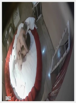 情趣酒店摄像头监控TP白发老头和年轻情妇啪啪动作勇...